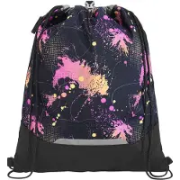 Coocazoo Unisexe, Sac, Turnbeutel Turnbeutel, 10L, Orange, Multicolore, Noir, Pink, (10 l)