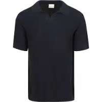 KnowledgeCotton Apparel Polo Maille Bleu Marine