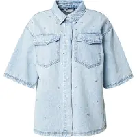 ONLY Chemisier bleu denim