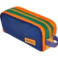 Herlitz 400206618, trousse souple, multicolore, unie, d'intérieur, garçon/fille, fermeture à glissière