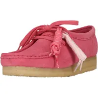 Clarks Chaussure à lacets 'Wallebee' rose