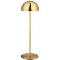 Grundig Gold USB-C LED Touch Table Lamp Lampe de chevet à trois modes en cuivre