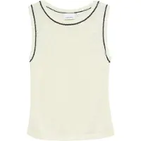 Comma Pull-over beige clair