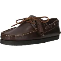 Clarks Chaussure à lacets 'Godney Boat' brun foncé