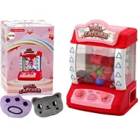 Leantoys Machine pour attraper des poupées, Gadgets, animaux en peluche, balles roses