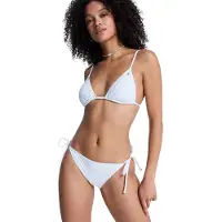 Roxy Island Tiki Triangle Bikini Top Blanc XL Femme