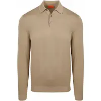 Suitable Polo Coton Compact Taupe