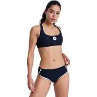 Roxy Active Hipster Shorty Bikini Bottom Bleu L Femme