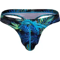 Sukrew - Sous-vêtement String Hommes - Torrent Swim Thong Tropical Lime - 1x Taille XS