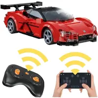 Cada Yangwang U9 1:20 App+rc 1:20 Construction Game 299 Pieces Rouge Enfants