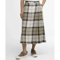 Barbour pour femme. LSK0161 Jupe midi Ballina multicolore (M), Casuel, Lyocell