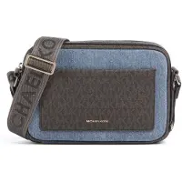 Michael Kors Sac à bandoulière bleu denim / marron / brun foncé