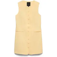 Vero Moda Robe 'VMNille' jaune d'or