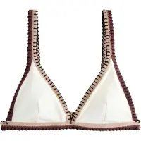 Next Hauts de bikini écru / marron / noisette