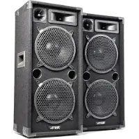 Skytec MAX210 Disco Lautsprecher 2x 10 2000w (Passif), Haut-parleur PA, Noir