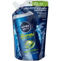 Nivea MEN Energy gel de douche pour homme recharge 500 ml