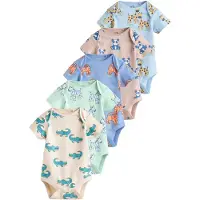 Next Barboteuse / body écru / bleu pastel / bleu clair / menthe