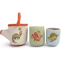 Filibabba Neoprene Bath Toys Dino Activity Cups jouet aquatique 6m+ 3 pcs