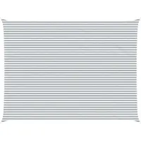 vidaXL Voile D'ombre Gris Clair Et Blanc 8 X 6 M
