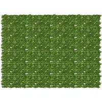 vidaXL Brise-vue pour balcon avec motifs de feuilles vertes et jaunes, 200 x 150 cm