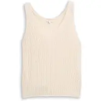 Tom Tailor Haut blanc cassé