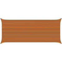 vidaXL Voile D'ombre Orange Et Marron 6 X 2,5 M 100 % Polyester Oxford
