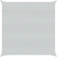vidaXL Voile D'ombre Extérieure Gris Clair Et Blanc 7 X 7 M