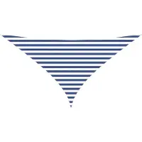 vidaXL Voile D'ombre Extérieure Bleu Et Blanc 3 X 3 X 4,24 M