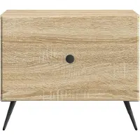 vidaXL Table basse en chêne Sonoma 49 x 50 x 40 cm, bois d'ingénierie