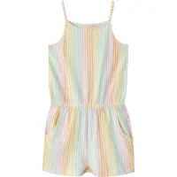 Name it Barboteuse d'Été - NmfVigga - Bright White/Cool Stripe - - 4 ans (104) - Barboteuse d'été