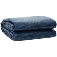 vidaXL Couverture solaire pour piscine Extra Heavy Ø 549 cm 400 m ronde en PE