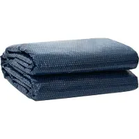 vidaXL Couverture de piscine solaire 1000 x 500 cm, 110 μm, carrée, en PE