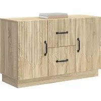 vidaXL Buffet en chêne Sonoma 89 x 34,5 x 57 cm, bois d'ingénierie