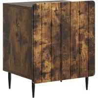 vidaXL Cabinet de chevet Chêne fumé 43 x 34,5 x 52 cm