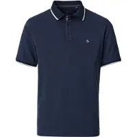 Casamoda Polo Piqué Contrast Marine