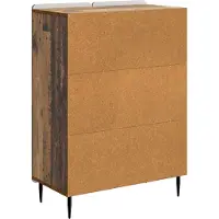 vidaXL Buffet en bois recyclé 66 x 34,5 x 92 cm, aggloméré