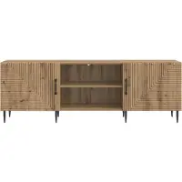 vidaXL Meuble TV 150 x 31 x 50 cm en bois d'ingénierie « chêne artisan »
