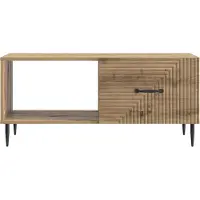vidaXL Table basse en chêne Artisan 90 x 50 x 40 cm Bois composite