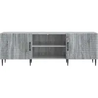 vidaXL : Meubles TV, 150 x 31 x 50 cm, imitation bois Sonoma gris