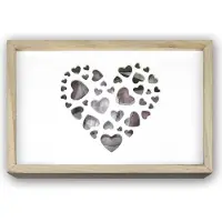 Zep Love Box USB 10x15 bois pour photos et stick CZ1246
