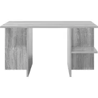 vidaXL Table basse Sonoma grise 87 x 50 x 45 cm en aggloméré