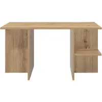 vidaXL Table basse en chêne Artisan 87 x 50 x 45 cm en bois aggloméré