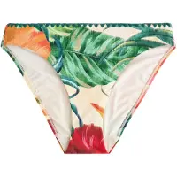 Next Bas de bikini crème / vert / vert foncé / orange clair
