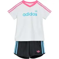 Adidas Originals Set 'Sprinter' bleu clair / rose clair / noir / blanc