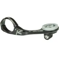 K-EDGE Max Xl Combo Wahoo Support pour ordinateur de vélo 35 Mm Argent Argent One Size