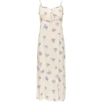 ONLY Robe 'ONLNELLY' bleu marine / bleu clair / marron / blanc cassé