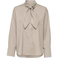 ONLY Chemisier 'ONLDISAKO' beige foncé