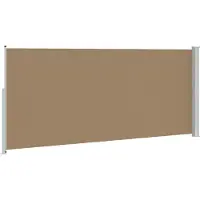 vidaXL Auvent latéral extensible 200 x 600 cm en polyester, à angle droit