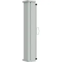 vidaXL , store de balcon, 80 x 300 cm, 100% polyester, fer, acier