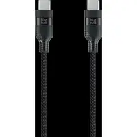 BlueBuilt USB-C vers USB-C Câble 3 m Nylon Noir